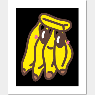 Banana smile Posters and Art